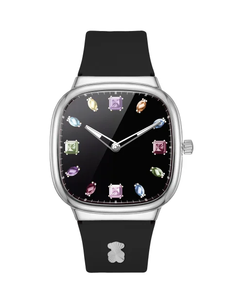 TOUS D-Connect NW Smartwatch with Charms, Black, 3000157300
