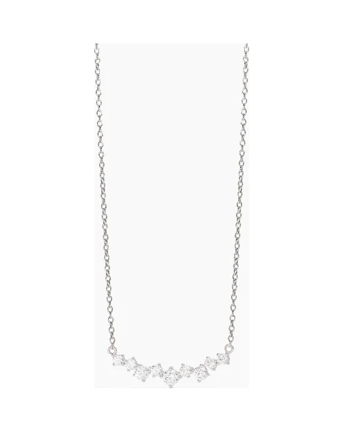 Gargantilla Mabina Bella Di Notte 553888 plata 925 circonitas