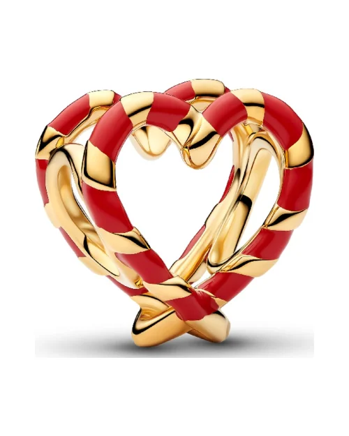Charm Pandora 765063C01 bastón caramelo corazón