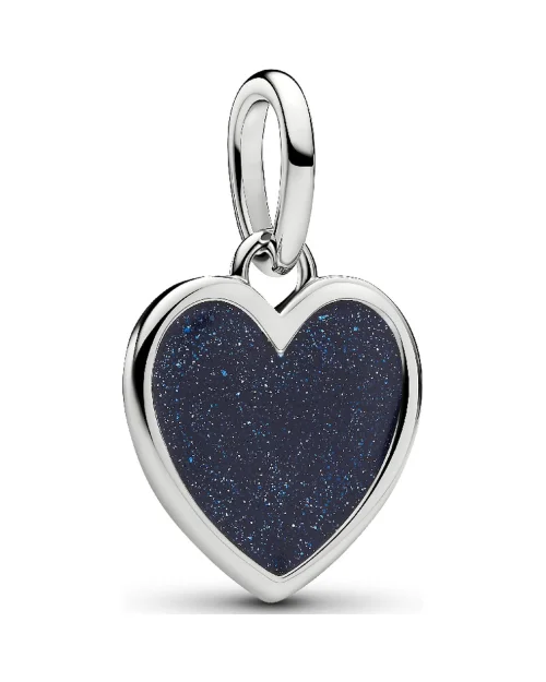 Charm Pandora 735088C01 colgante corazón azul