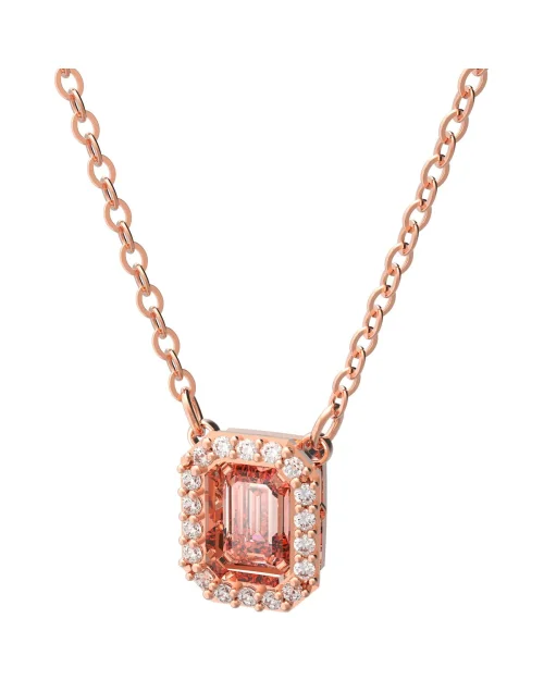 Swarovski Achteck Millenia Halskette 5614933 rosa