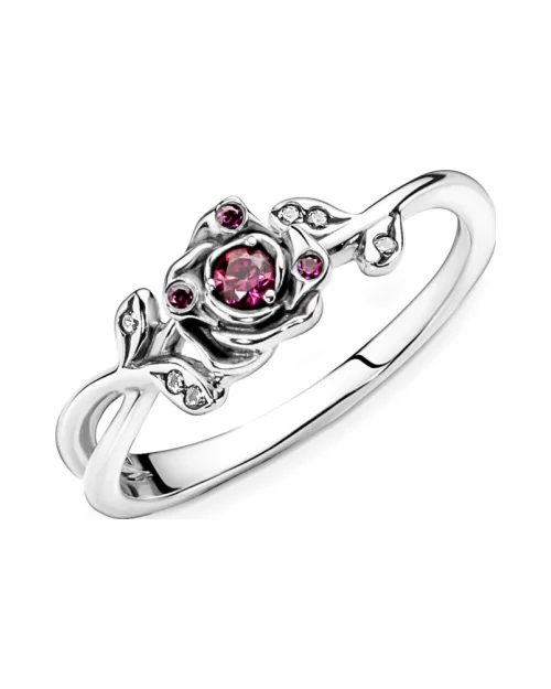 Pandora 190017C01-56 Pink Beauty and the Beast Ring 190017C01-56