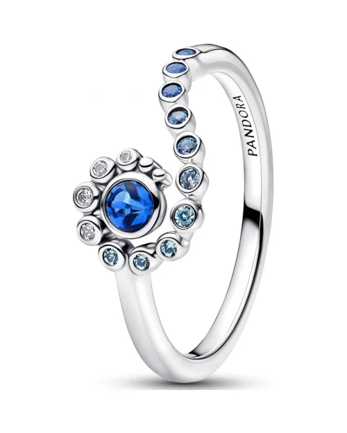 Anello Pandora 194641C01-56 Vaiana onda marina