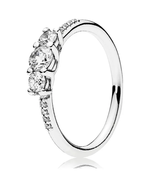 Pandora 196242CZ-54 Bague Fairytale en argent et zirconium