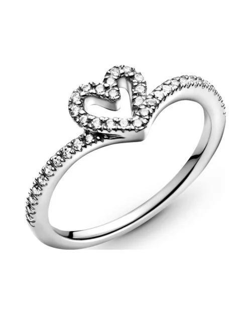 Bague Pandora Pandora Desire Heart Shiny 199302C01-54 argent