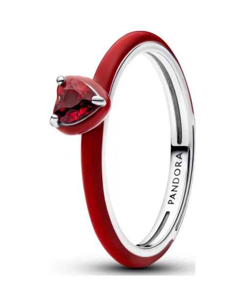 Anillo Pandora ME 193088C05-50 corazón chakra 
