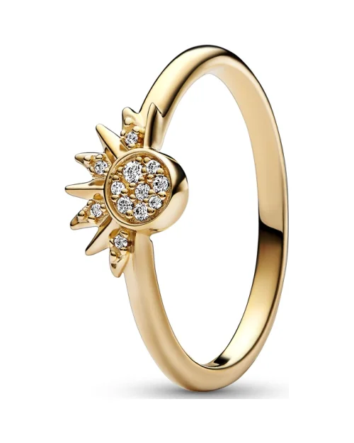 Pierścionek Pandora Moments 162674C01-54 Celestial Sun Ring