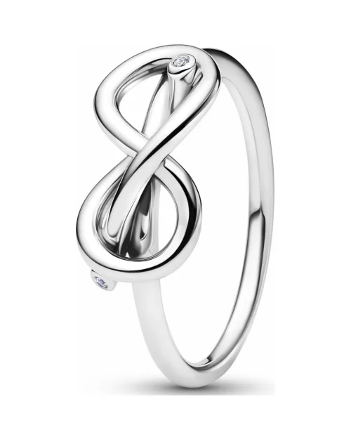 Anillo Pandora Moments 193759C01-56 nudo infinito