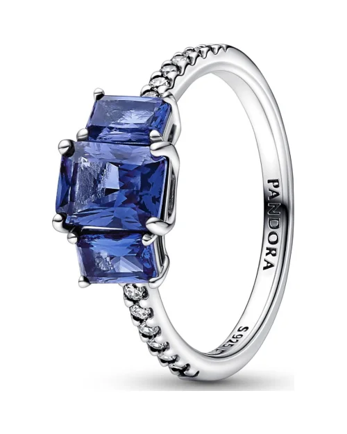 Pandora Timeless ring 192389C01-56 three gems