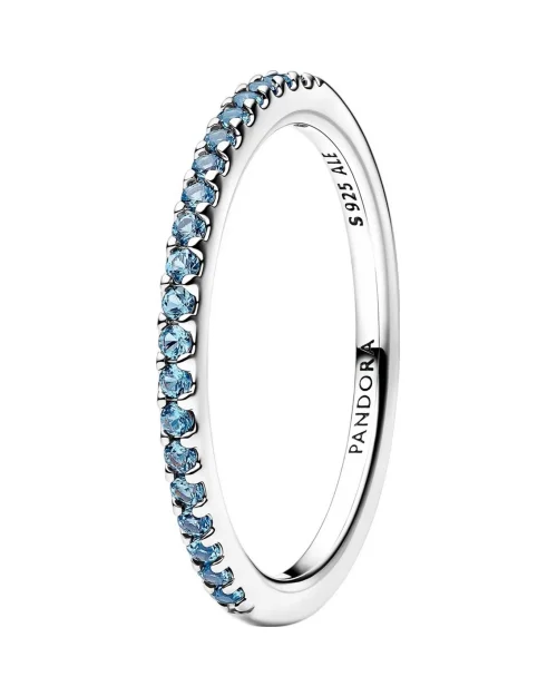 Pandora Timeless Ring 192999C03-52 Akwamaryn