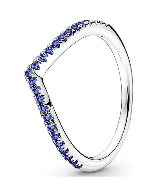 Pierścionek Pandora Timeless 196316C02-52 desire blue
