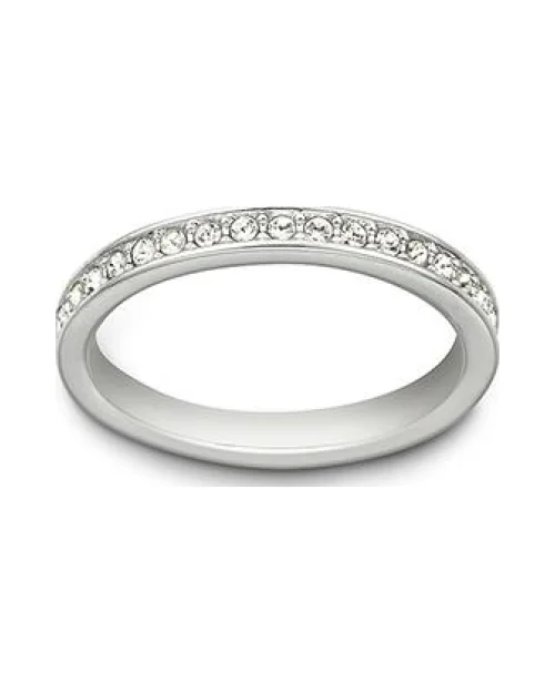 Rare SWAROVSKI 1121069 Women's White Crystal Ring