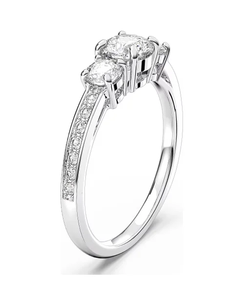 Swarovski Attract trilogie ring 5655713 wit
