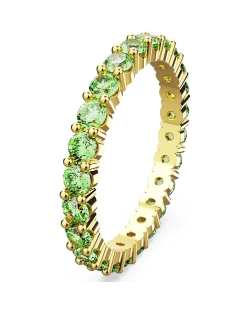 Anello Swarovski Matrix 5658658 verde da donna