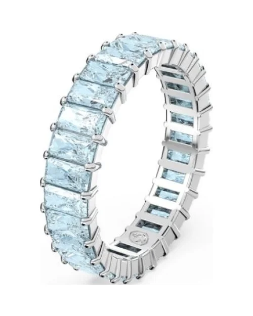 Swarovski Matrix 5661907 blauer Baguette-Ring