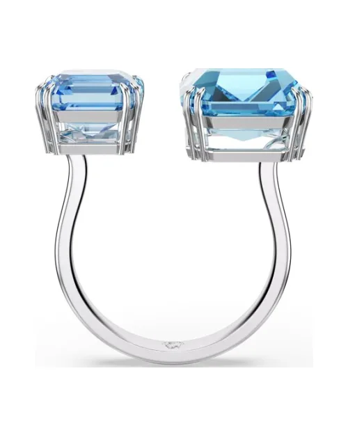 Swarovski Millenia Ring 5694142 achteckig blau