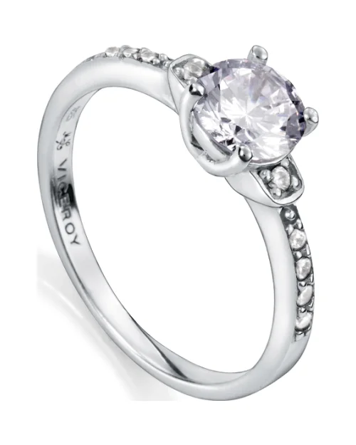 Ring Viceroy 5074A014-38 woman silver Zirconias