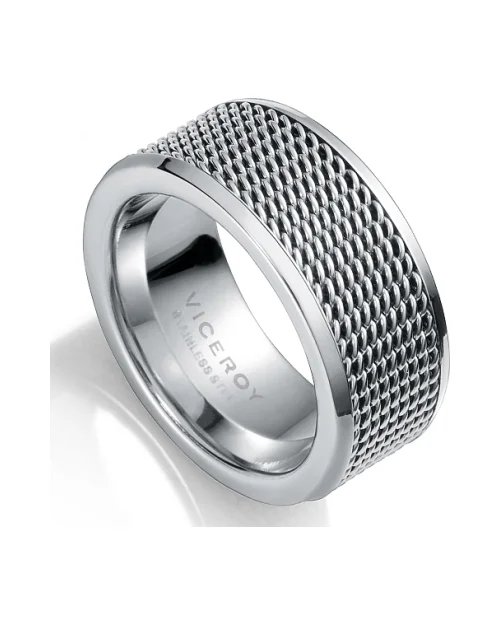 Anello VICEROY 75153A02200 uomo in acciaio inox