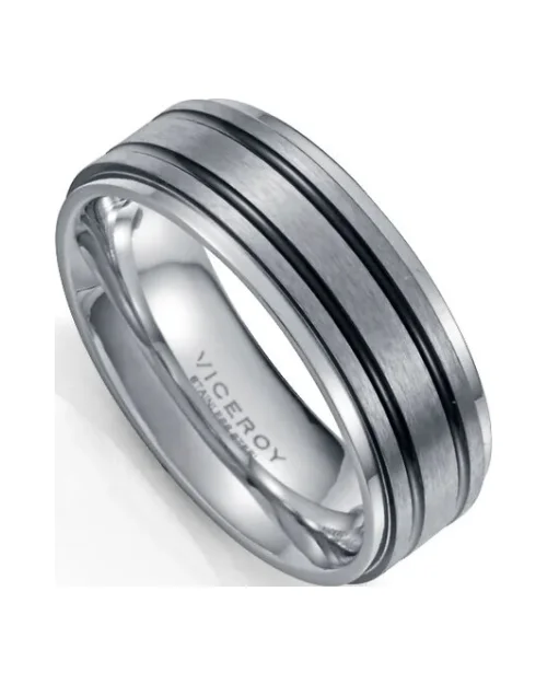 Viceroy Bague de mode 14328A02600 bague homme en acier inoxydable