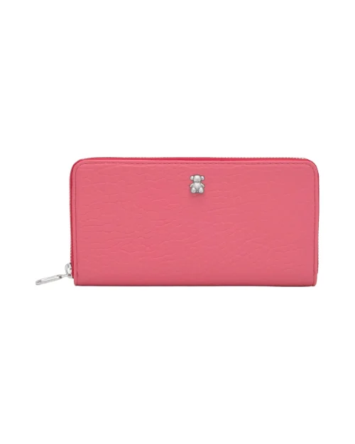Middelgrote portemonnee van TOUS 2002468225 New Dorf fuchsia