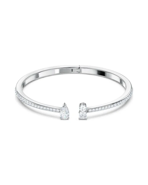 Swarovski ATTRACT Bracelet 5556912 Blanc plaqué rhodium