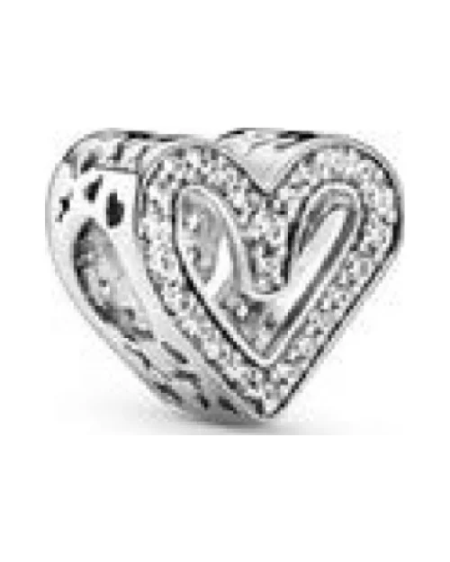 Charm Pandora Corazón 798692C01 Plata primera ley Mujer 