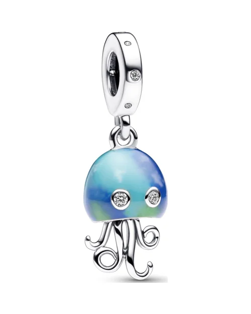 Pandora Moments 792704C01 jellyfish pendant charm