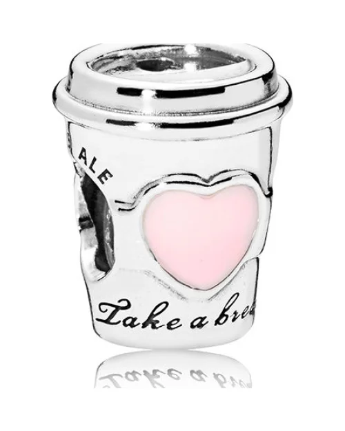 Charm Pandora 797185EN160 woman silver Drink to Go