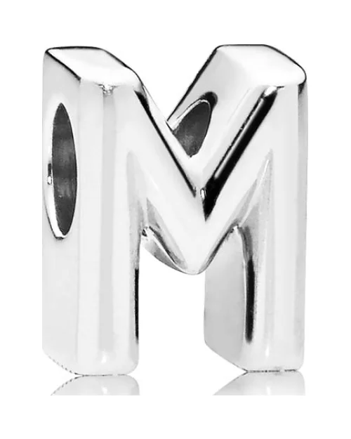 Pandora Charm 797467 silver woman letter M