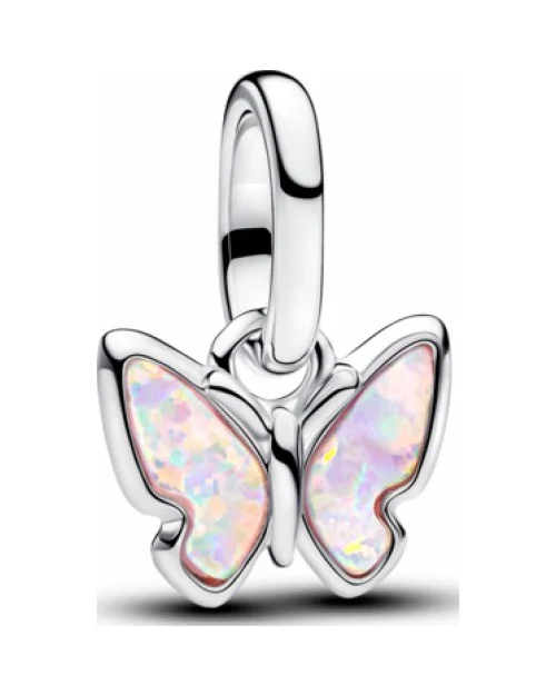 Pandora ME 793825C01 roze vlinder Bedel