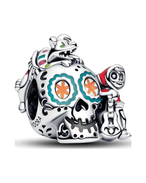 Pandora Moments Charm 792817C01 Miguel &amp; Skull