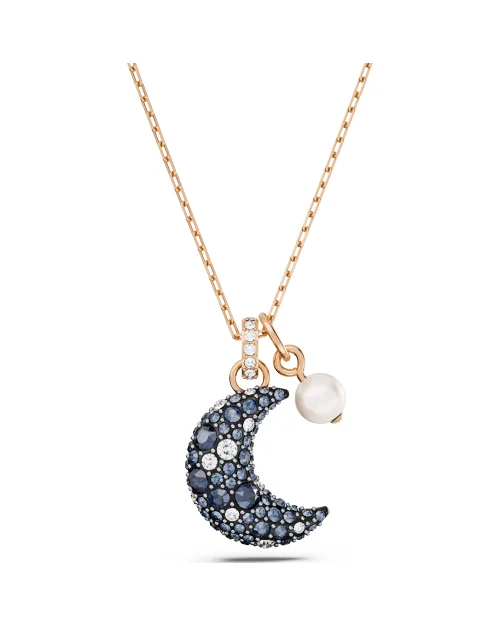 Ciondolo Swarovski Moon 5671585 luna multicolore