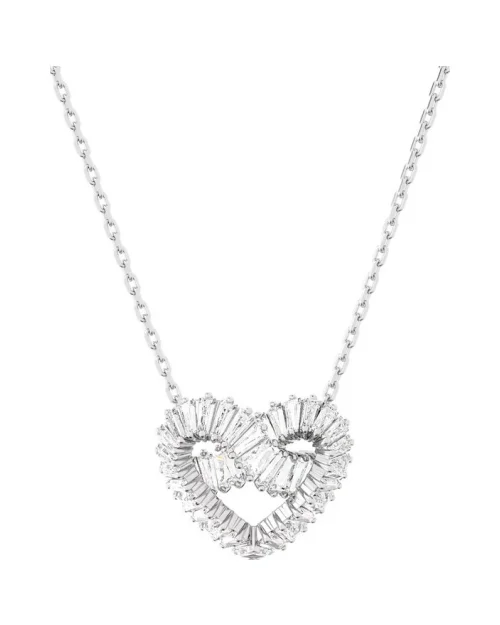 Wisiorek Swarovski Matrix 5647924 białe serce