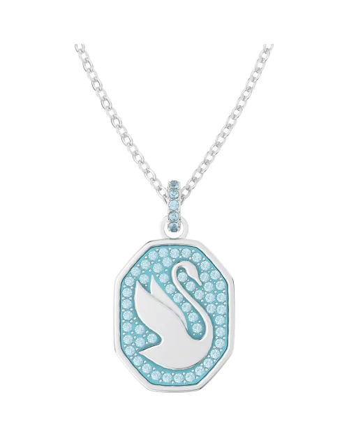 Wisiorek Swarovski Signum 5628546 Niebieski łabędź