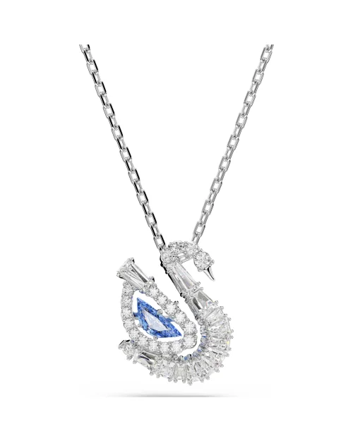 Wisiorek z łabędziem Swarovski 5723389 Niebieski łabędź