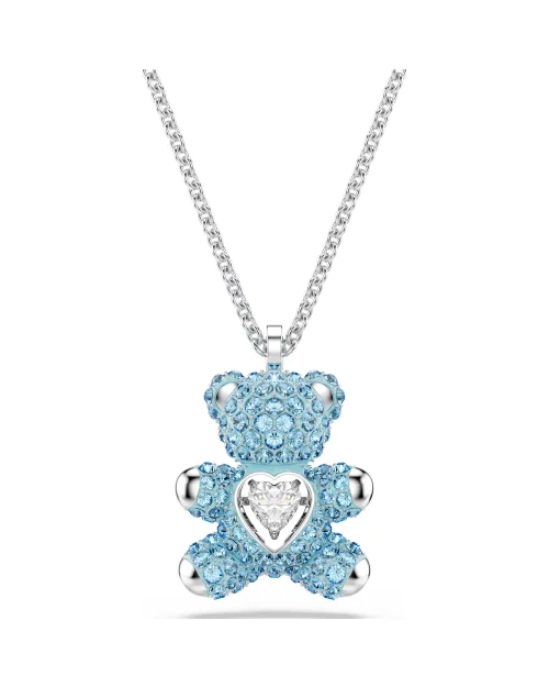 Swarovski Teddy wisiorek 5737620 niedźwiedź niebieski