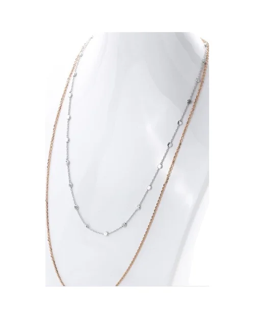 Collana doppia Itemporality SNL-400-092-UU bicolore