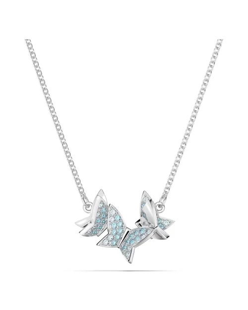 Swarovski Y Naszyjnik 5662181 Lilia motyl niebieski