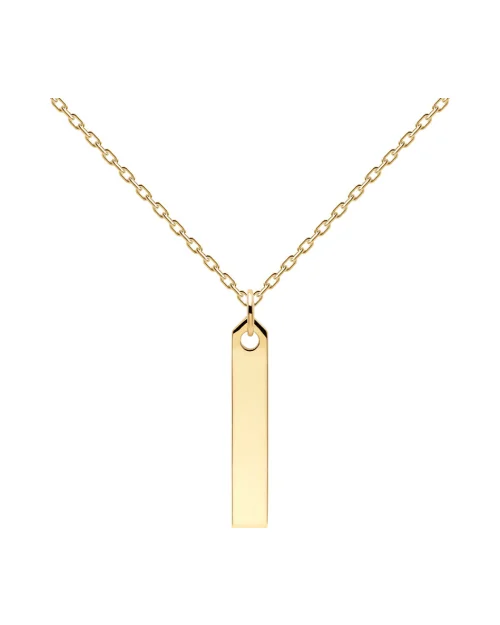 Collana FLAME SILVER P D PAOLA CO01-093-U Donna argento placcato oro