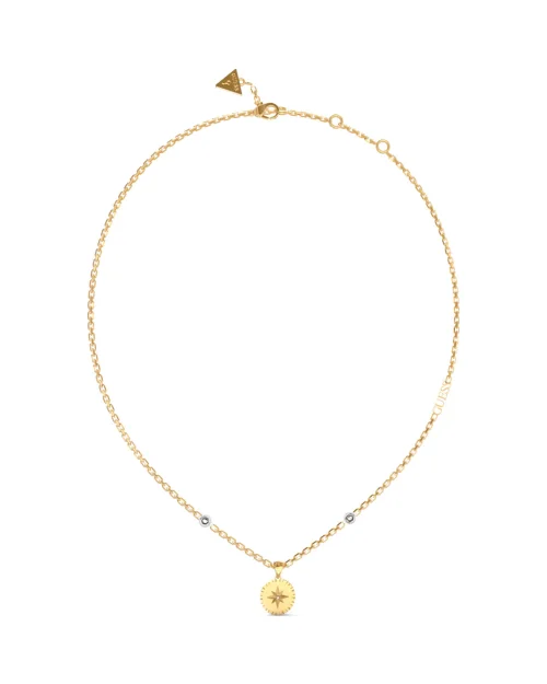 Collar Guess JUBN02201JWYGT-U Monete acero