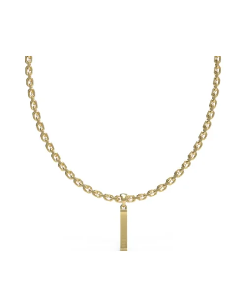Naszyjnik unisex Guess JUXN03001JWYGT-U X Plate