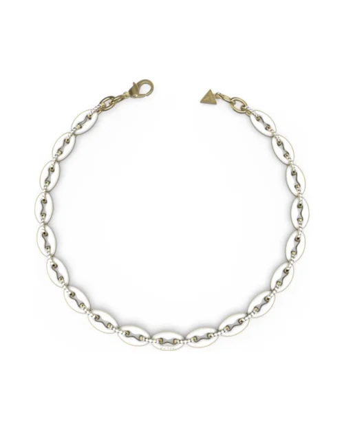 Guess Pop Links Halskette JUBN01410JWYGWHT-U Damen