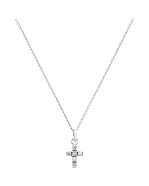 ITEMPORALITY Halsband GNL-101-012-UU 18 karat vitguld för kvinnor.