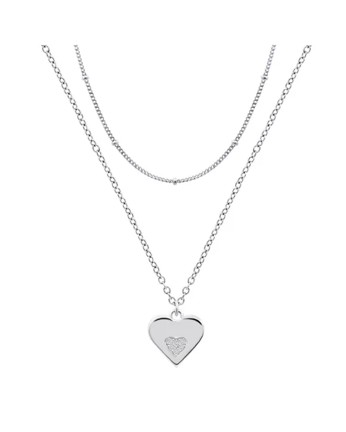 Lotus Silver LP3604-1/1 halsband med kvinnohjärta