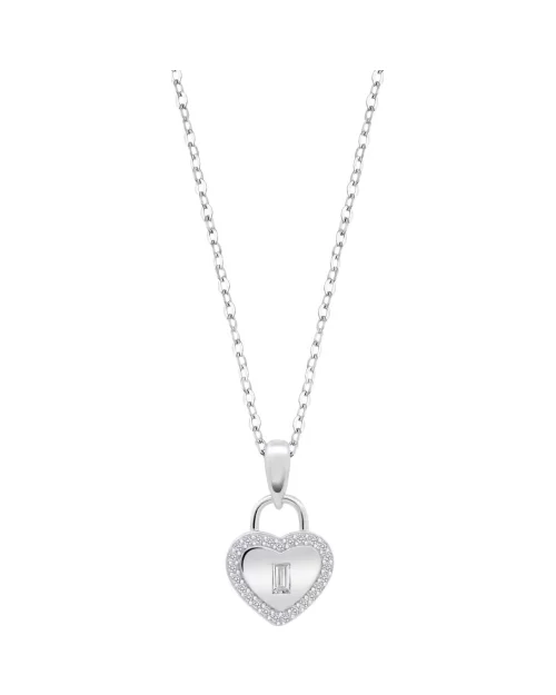 Lotus Silver Moments LP3618-1/1 halsband med hjärta