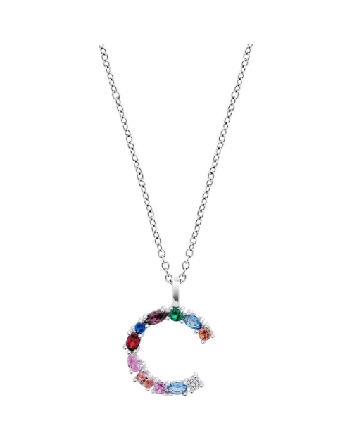 Lotus Silver Rainbow-halsband LP3635-1/C brev C
