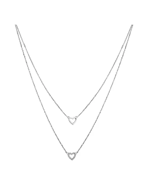 Collar Lotus Silver Trendy LP1516-1/1 mujer 