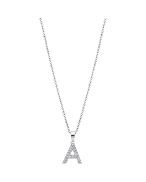 Collar Lotus Silver Trendy LP1958-1/A mujer 