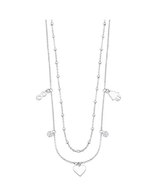 Collar Lotus Silver Trendy LP3006-1/1 mujer 