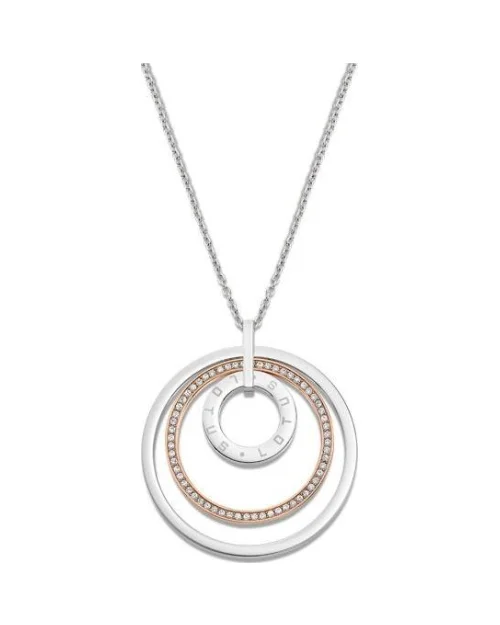 Collar Lotus Style Urban LS2090-1/2 acero mujer